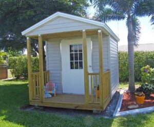 Vinyl-Sided Shed at Superior Sheds