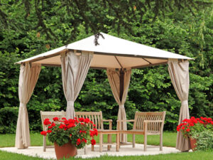 How to Add Privacy and Elegance to Your Gazebo Using Curtains and Drapes